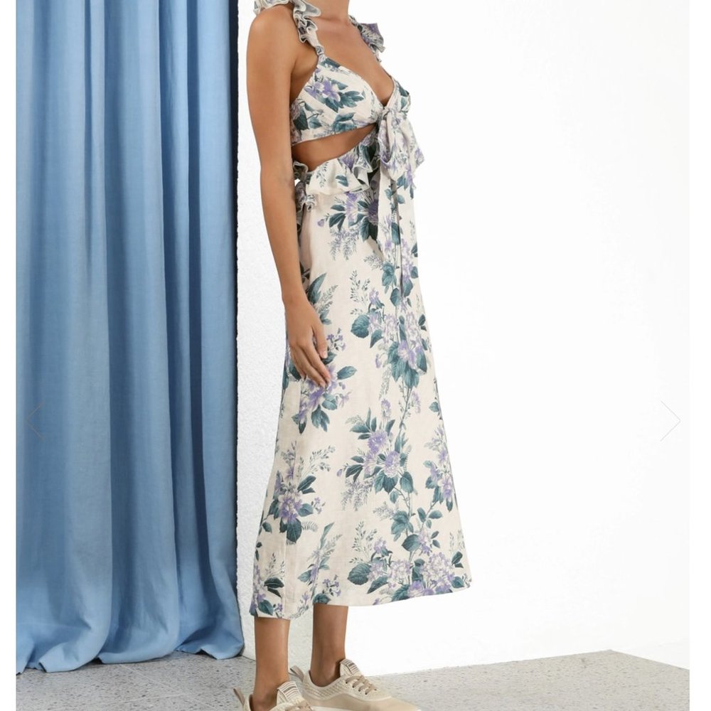Zimmermann  Ruffled Midi - Picture 3 of 10